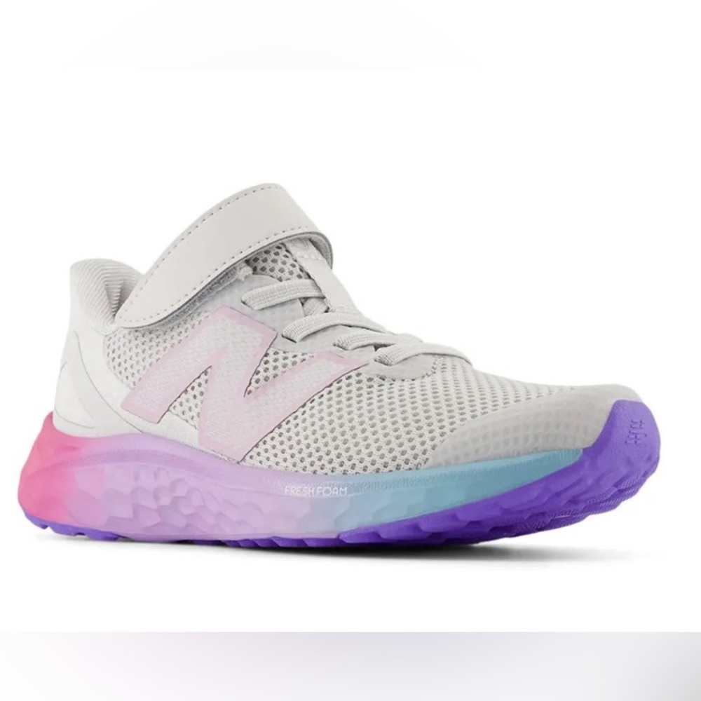 New Balance Kids Sneakers - White and Lavender